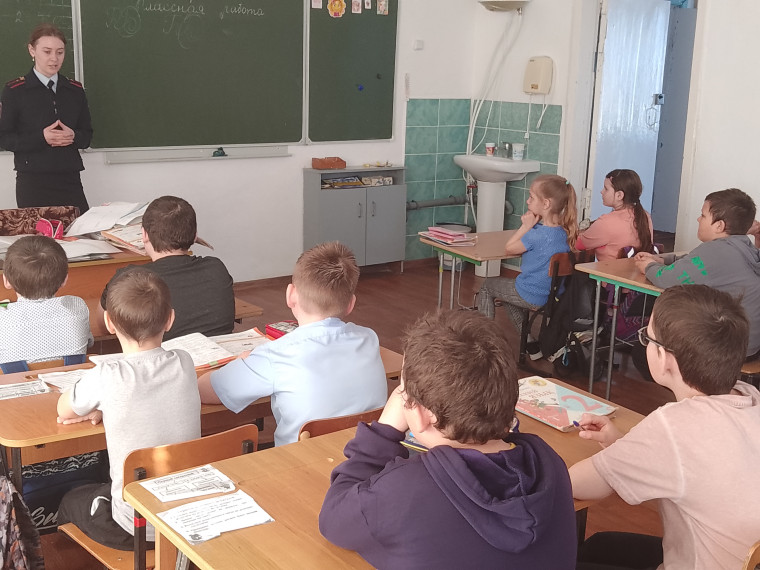 Встреча обучающихся с инспектором ПДН.